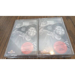 Mahalia Jackson-Gospels, Spirituals, & Hymns 2 Cassette Set (1991 Sony Music)